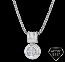 Load image into Gallery viewer, .50 CT.T.W Vintage Inspired Diamond Pendant in 14k Gold