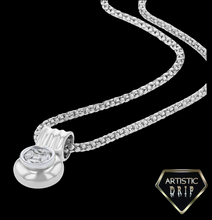 Load image into Gallery viewer, .50 CT.T.W Vintage Inspired Diamond Pendant in 14k Gold