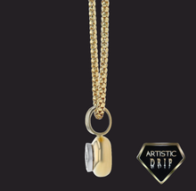 Load image into Gallery viewer, .50 CT.T.W Vintage Inspired Diamond Pendant in 14k Gold