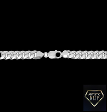 Load image into Gallery viewer, Sterling Silver Cuban Chain Necklace