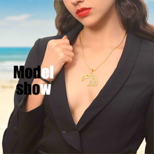 Load image into Gallery viewer, Iced Out Ocean Wave pendant