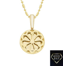 Load image into Gallery viewer, 14k Yellow Gold Zodiac Symbol Pendant, 16' - 18'