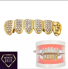 Load image into Gallery viewer, Iced Out 18k Gold Mother Mary Grill