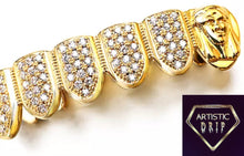 Load image into Gallery viewer, Iced Out 18k Gold Mother Mary Grill