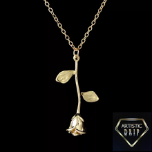 Load image into Gallery viewer, Rose Costume Necklace
