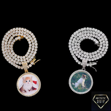 Load image into Gallery viewer, Round Custom Photo Pendant
