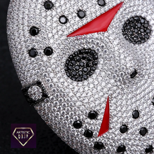 Load image into Gallery viewer, Horror Hockey mask pendant