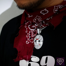 Load image into Gallery viewer, Horror Hockey mask pendant