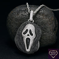 Hooded Screaming Ghostface Pendant