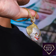 Load image into Gallery viewer, "It" Evil Clown Iced Out Pendant