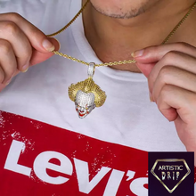 Load image into Gallery viewer, "It" Evil Clown Iced Out Pendant
