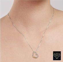 Load image into Gallery viewer, Double Diamond Heart Pendant in 14k Gold