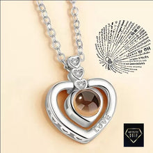 Load image into Gallery viewer, Love 100 Projection Necklace Collection