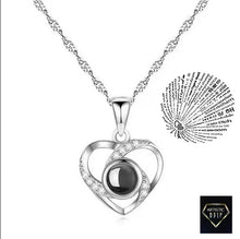 Load image into Gallery viewer, Love 100 Projection Necklace Collection