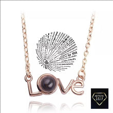 Load image into Gallery viewer, Love 100 Projection Necklace Collection