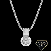 Load image into Gallery viewer, .50 CT.T.W Vintage Inspired Diamond Pendant in 14k Gold
