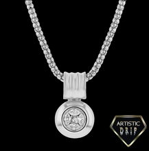 Load image into Gallery viewer, .50 CT.T.W Vintage Inspired Diamond Pendant in 14k Gold
