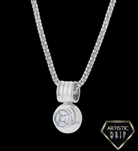 Load image into Gallery viewer, .50 CT.T.W Vintage Inspired Diamond Pendant in 14k Gold
