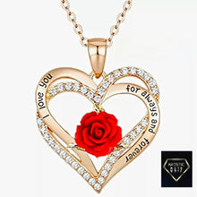 Load image into Gallery viewer, The Heart of Rose Pendant
