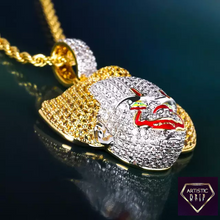 Load image into Gallery viewer, &quot;It&quot; Evil Clown Iced Out Pendant
