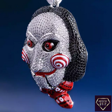 Load image into Gallery viewer, Jigsaw Killer Puppet Pendant
