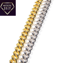 Load image into Gallery viewer, 20MM Baguette Prong Cuban Link Bracelets
