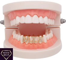 Load image into Gallery viewer, Iced Out Alphabet Single Tooth jewelery
