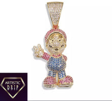 Load image into Gallery viewer, Iced Out SMB Pendant
