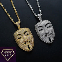 Load image into Gallery viewer, Vendetta Mask Pendant
