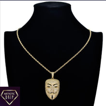 Load image into Gallery viewer, Vendetta Mask Pendant
