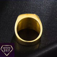 Load image into Gallery viewer, Mens Iced Out Square Ring
