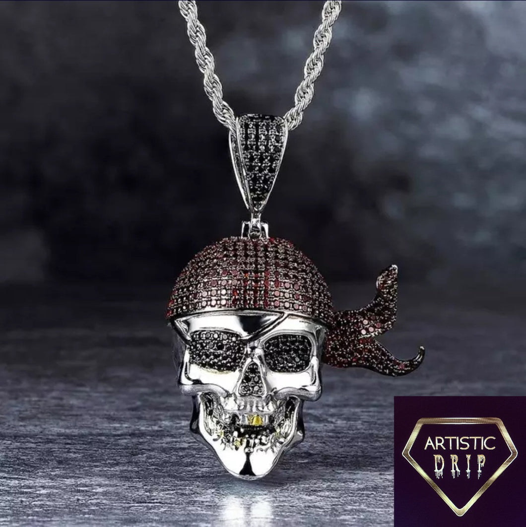 Pirate Skull Pendant