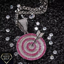 Load image into Gallery viewer, Bullseye Target Pendant
