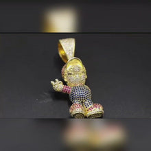 Load and play video in Gallery viewer, Iced Out SMB Pendant
