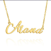 Load image into Gallery viewer, Ladies Custom Name Necklace
