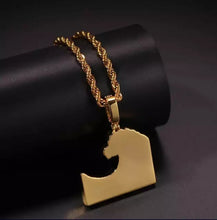 Load image into Gallery viewer, Colorful Iced Out Wave Pendant
