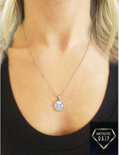 Load image into Gallery viewer, Diamond Zodiac Symbol Pendant in Sterling Silver
