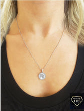 Load image into Gallery viewer, Diamond Zodiac Symbol Pendant in Sterling Silver
