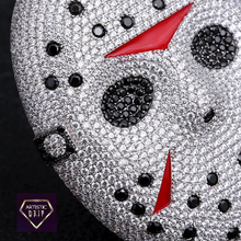 Load image into Gallery viewer, Horror Hockey mask pendant
