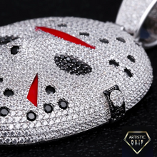 Load image into Gallery viewer, Horror Hockey mask pendant
