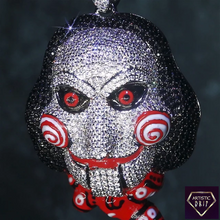 Load image into Gallery viewer, Jigsaw Killer Puppet Pendant
