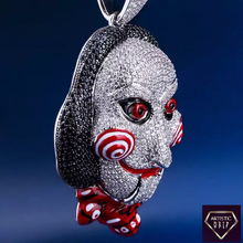 Load image into Gallery viewer, Jigsaw Killer Puppet Pendant
