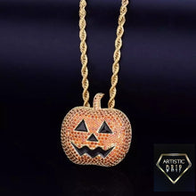 Load image into Gallery viewer, Halloween Pumpkin Pendant
